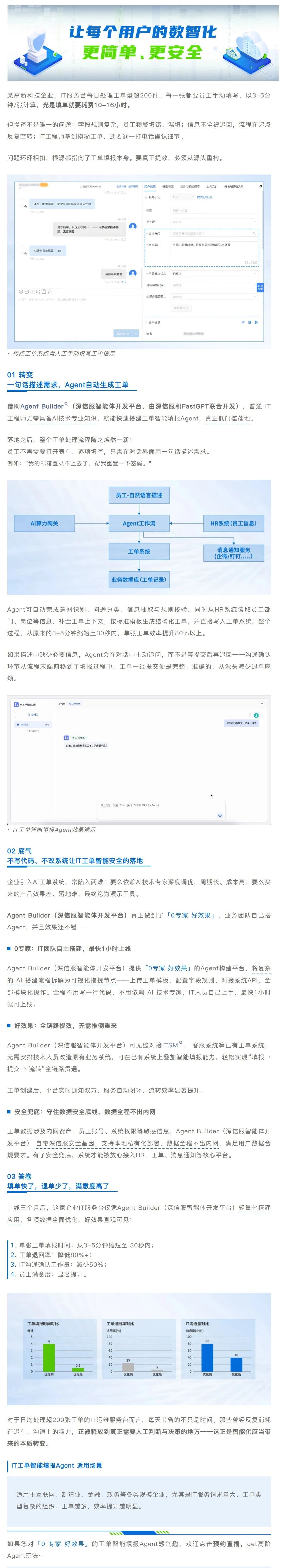 效率飙升80%，这家科技企业被IT工单智能填报Agent狠狠惊艳！